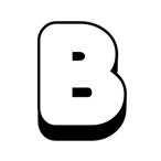 Big letter B - Easy coloring alphabet
