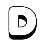 Big letter D - Easy coloring alphabet